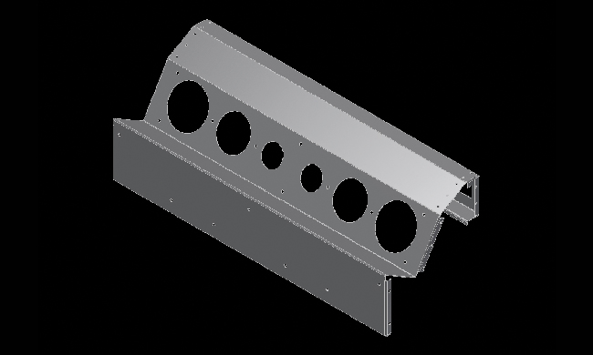 Fabricated Part for Industrial Tool Cart  | Versatility Tool Works
